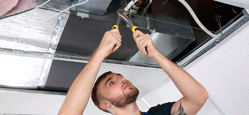 Targeted HVAC Coil & Plenum Commercial Duct Sanitization in San Mateo